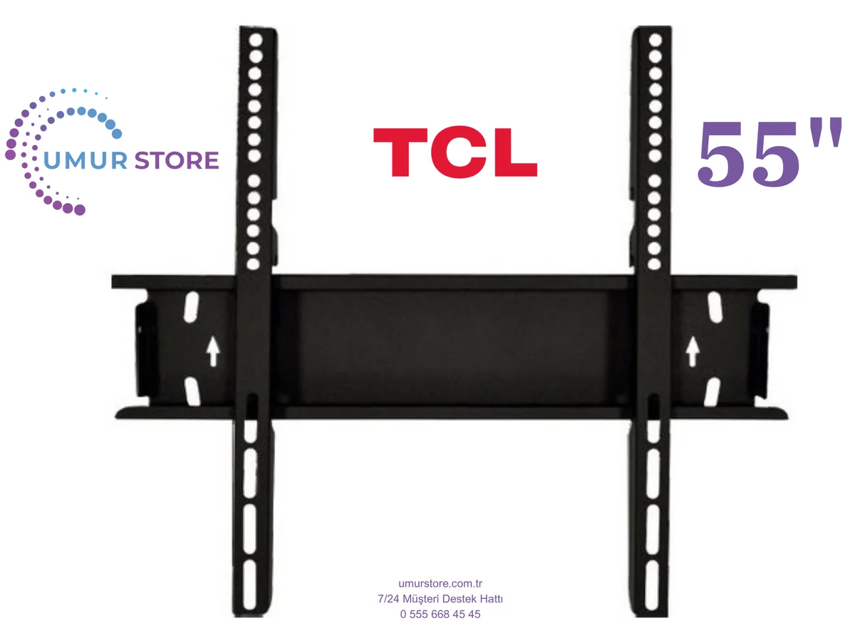 TCL 55C655 55" 139 Ekran 4k Smart Uyumlu Lcd Led TV Sabit Duvar A