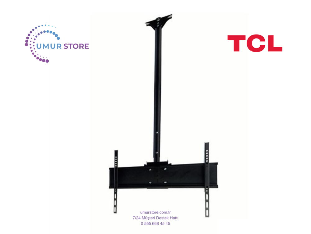TCL 55T7B 55" 139 Ekran Lcd Led TV Teleskopik Tavan Askı Aparatı