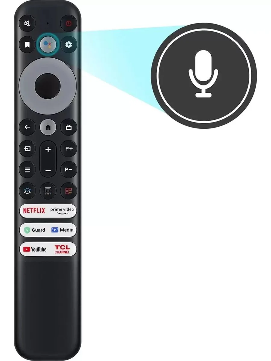 TCL İle Uyumlu Model 55C835 Sesli Smart Tv Kumanda TCL İle Uyumlu Model 55C835 Sesli Smart Tv Kumanda