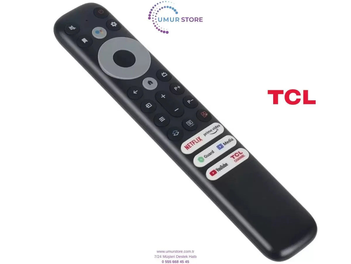 TCL İle Uyumlu Model 55C835 Sesli Smart Tv Kumanda TCL İle Uyumlu Model 55C835 Sesli Smart Tv Kumanda