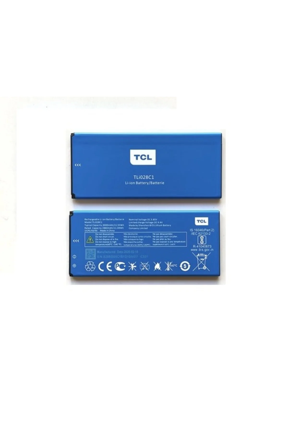 TCL L7 5002H Pil Batarya TLi028C1 Uyumlu