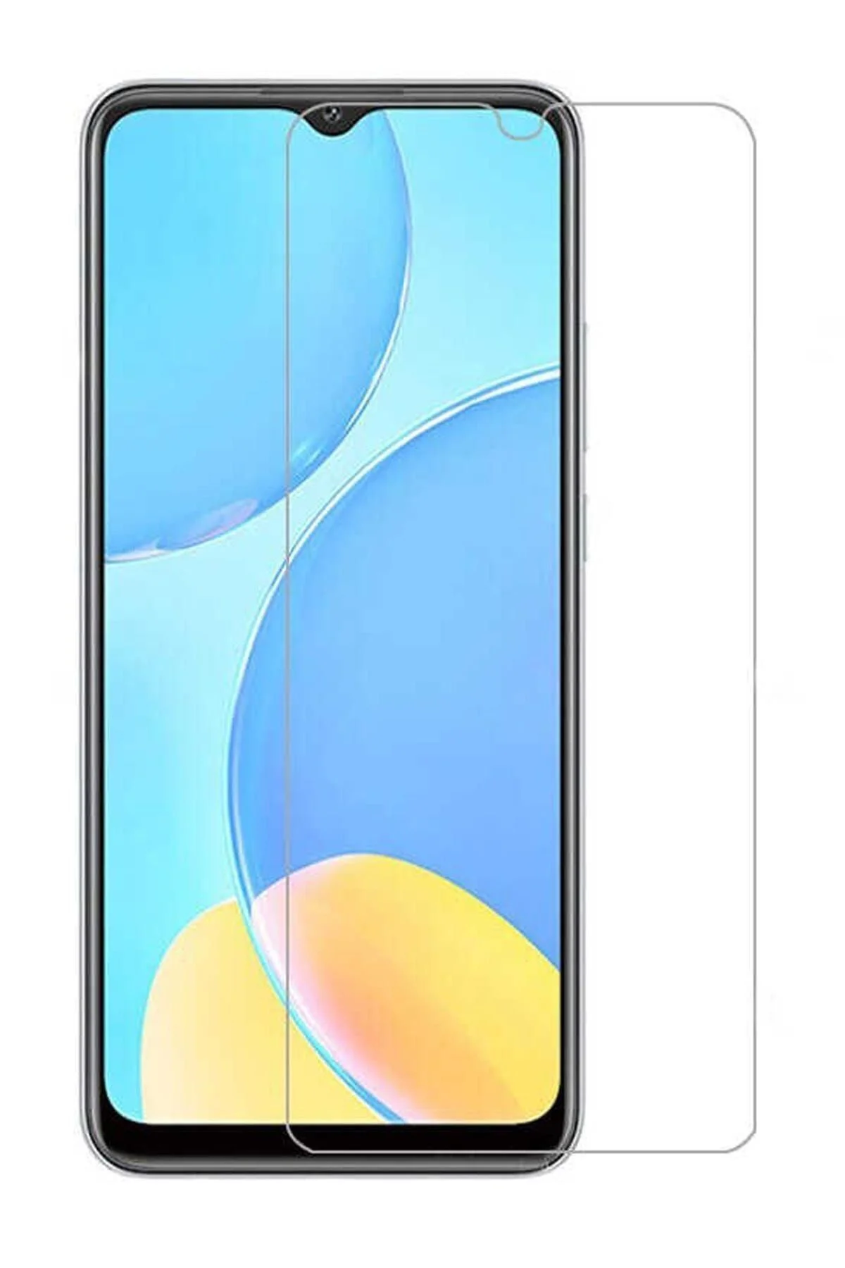 TCL L7 Uyumlu Kırılmaz Nano Cam Esnek Blue