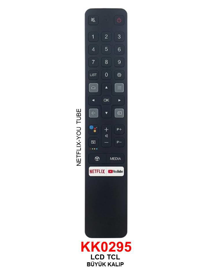 TCL LCD BÜYÜK KALIP KUMANDA TCL LCD BÜYÜK KALIP KUMANDA