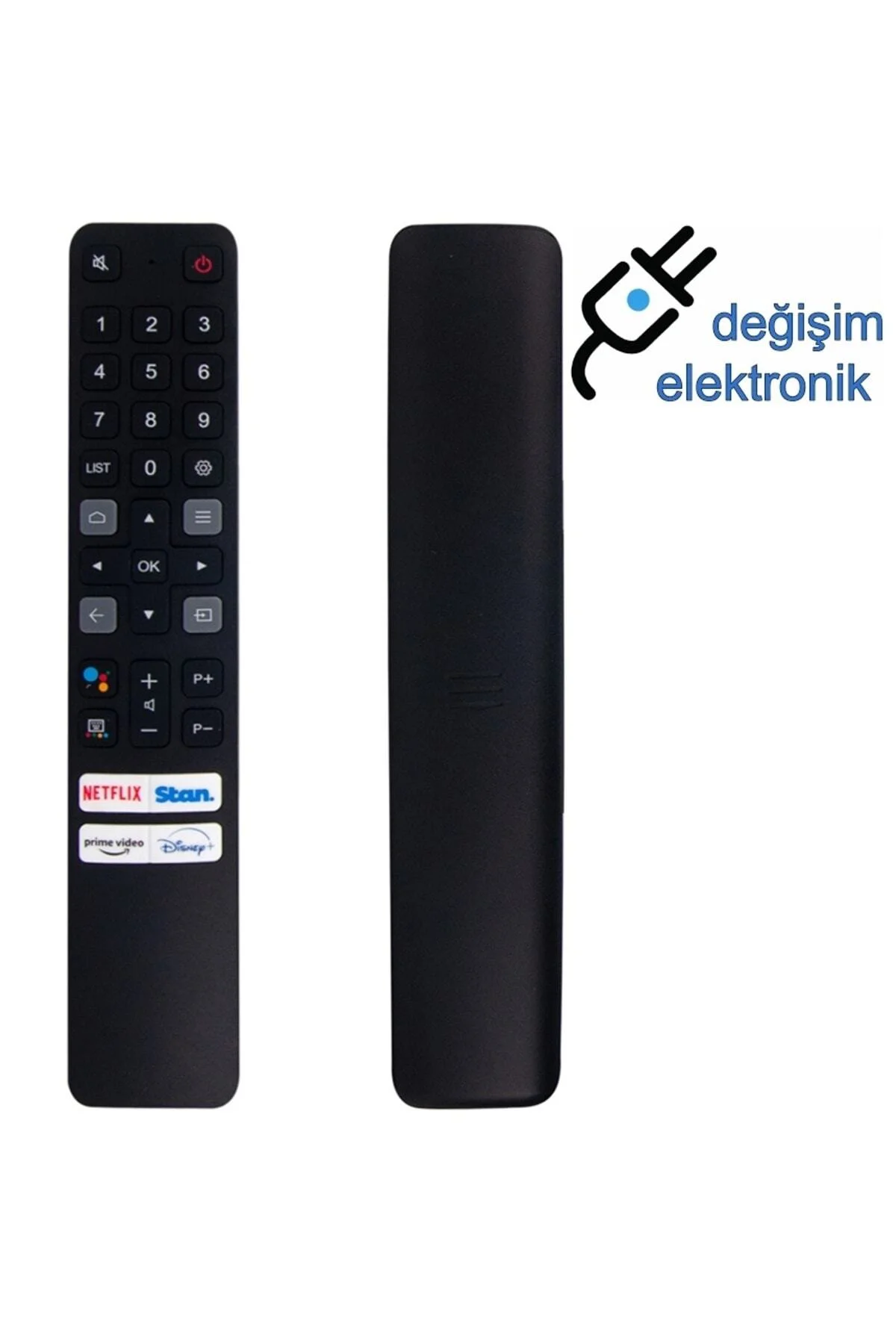 Tc.l Rc-901V Fmr3 Android Led Tv Kumandası Mikrofonlu