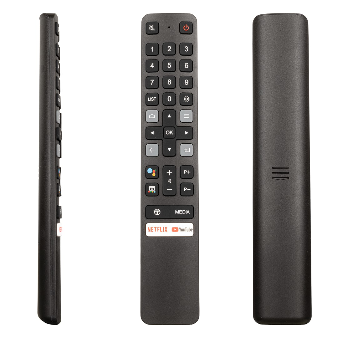 Tcl RC901V Netflix-Youtube Tuşlu Lcd Led Tv ORJİNAL SES KOMUTLU