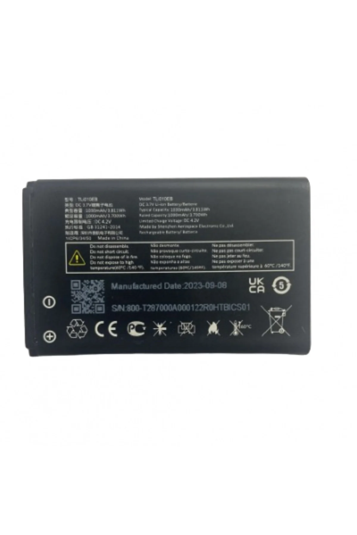 TCL T302X PİL BATARYA TLİ010EB 1000 mAh