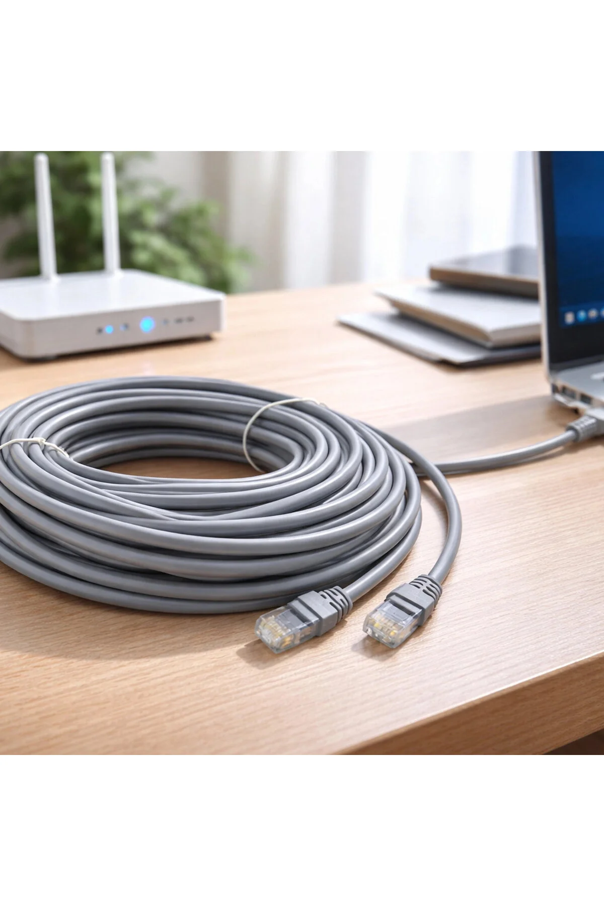 Tcx 20Mt İnternet Ethernet Cat6 Data Kablosu - Görsel 2