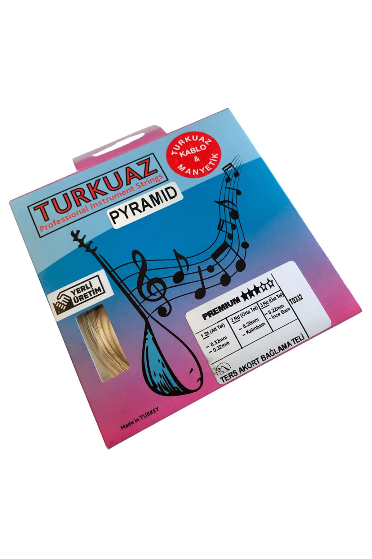 TD332 Ters Akort Pyramid Bağlama Teli Takım