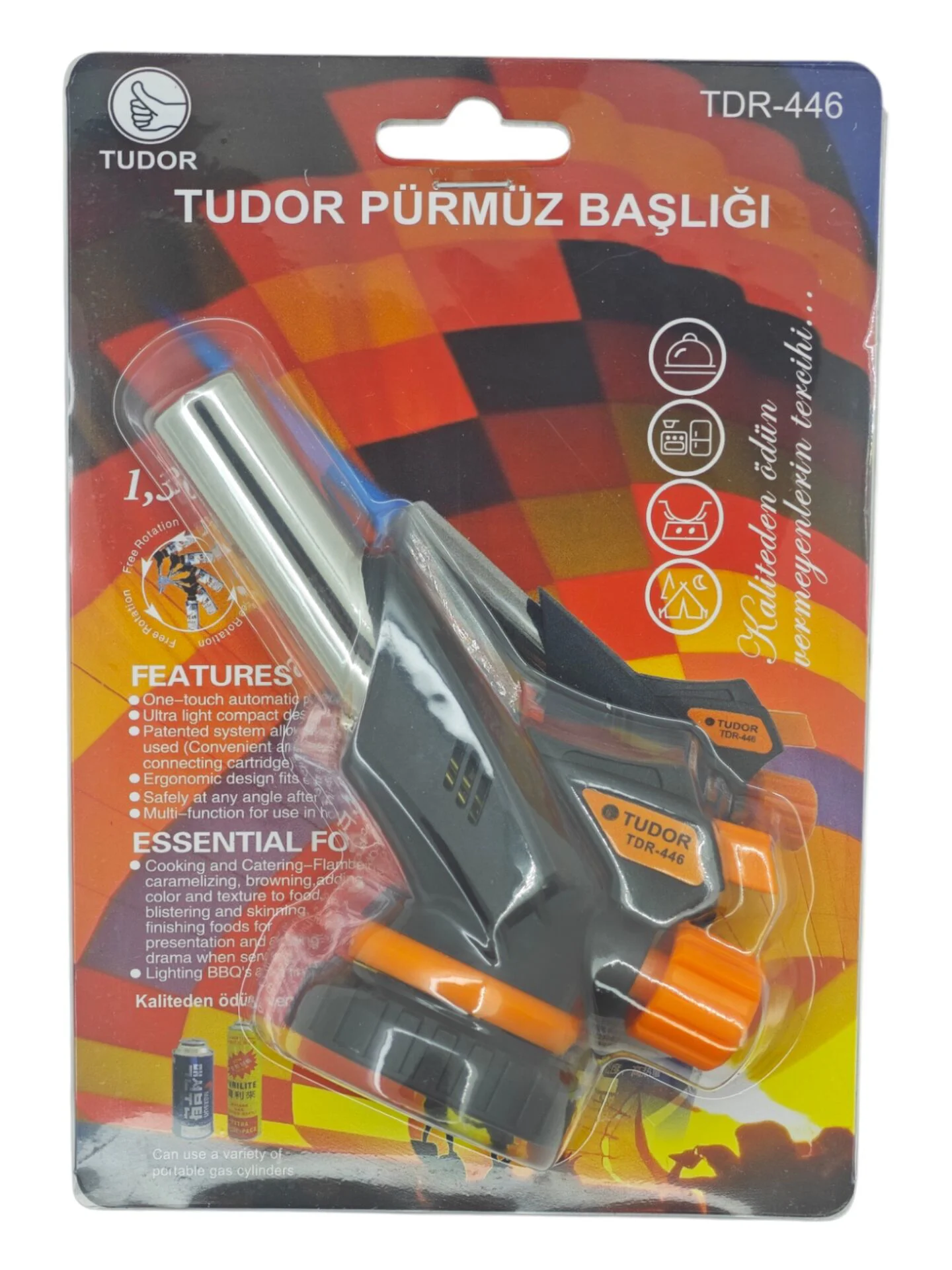 TDR-446   Tudor Çakmaklı Pürmüz Başlığı