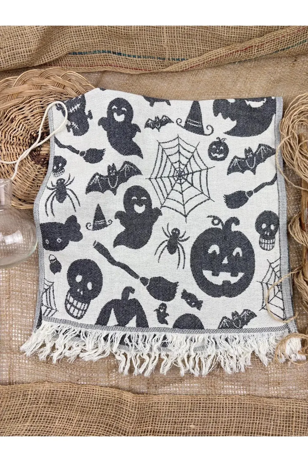 Tea towel halloween peşkir