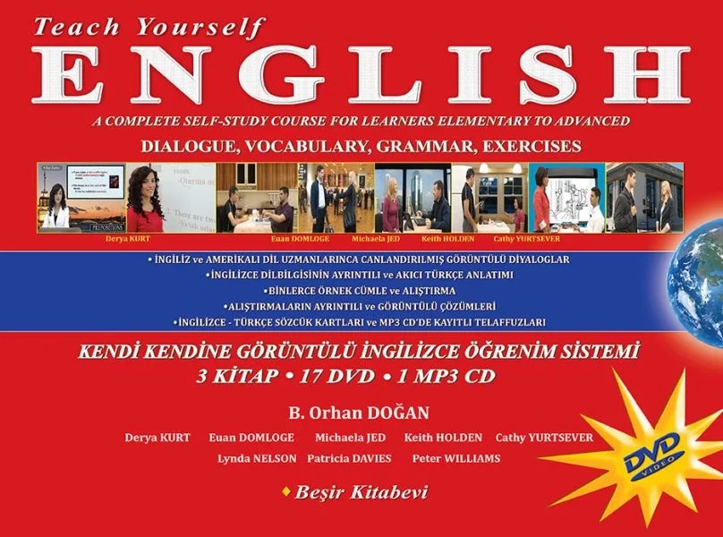 Teach Yourself English - Kendi Kendine Görüntülü İngilizce Öğrenim Sistemi (3 Kitap) Fiyatı, Yorumları ve Özellikleri