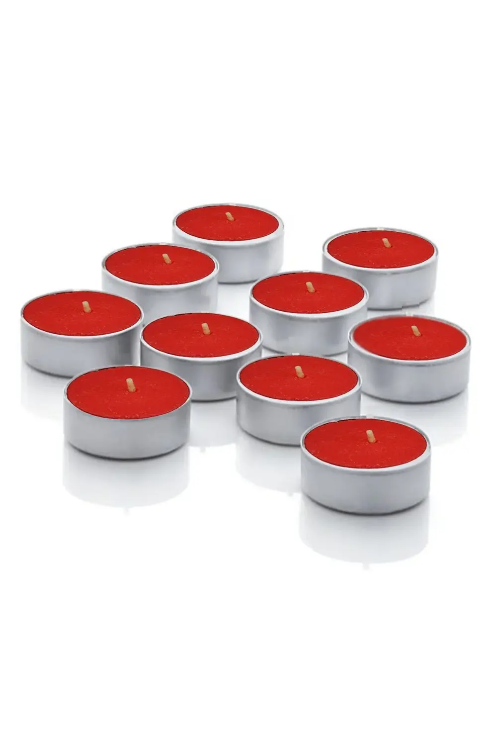 Tealight Mum - Kırmızı (50'li)