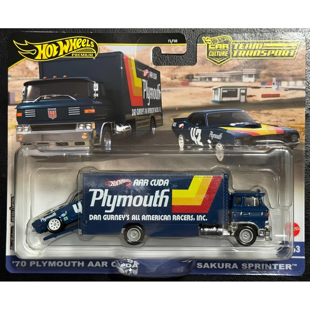 Team Transport 70 Plymouth Cuda Sakura Sprinter Team Transport 70 Plymouth Cuda Sakura Sprinter