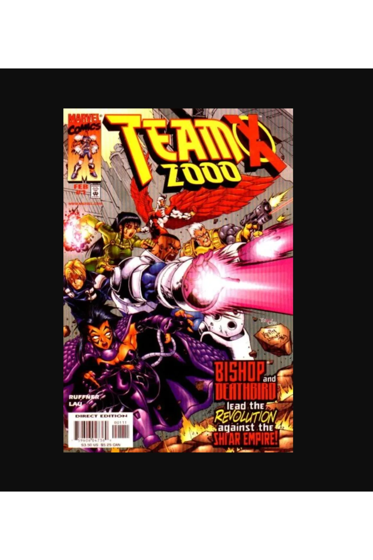 Team X 2000 #1 (ingilizce)