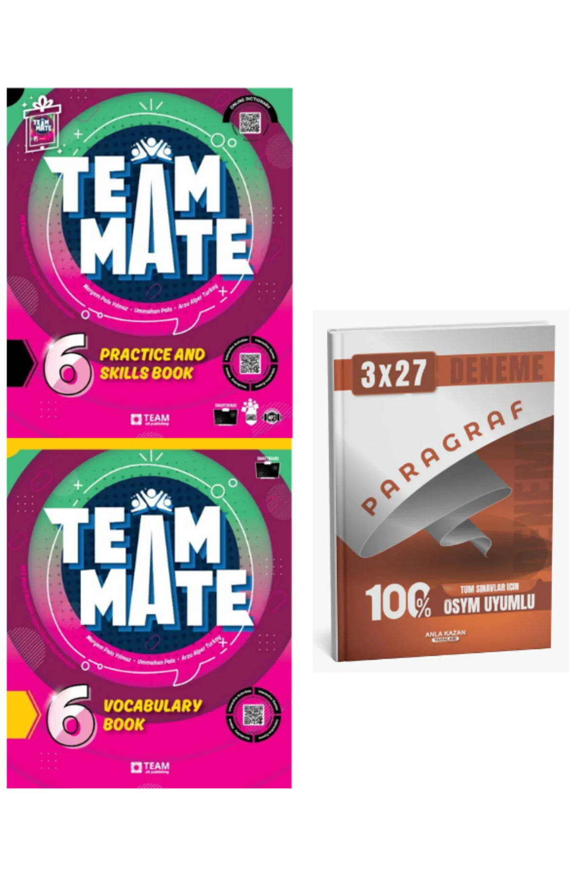TeamElt 2027 6. Sınıf TeamMate Practice and Skills Book+Vocabulary Book+Anla Kazan Paragraf TeamElt 2027 6. Sınıf TeamMate Practice and Skills Book+Vocabulary Book+Anla Kazan Paragraf