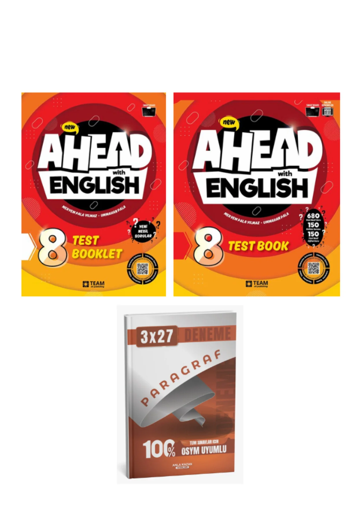 TeamElt 2027 Ahead with English 8 Test Book+Test Booklet+ Anla Kazan Paragraf TeamElt 2027 Ahead with English 8 Test Book+Test Booklet+ Anla Kazan Paragraf