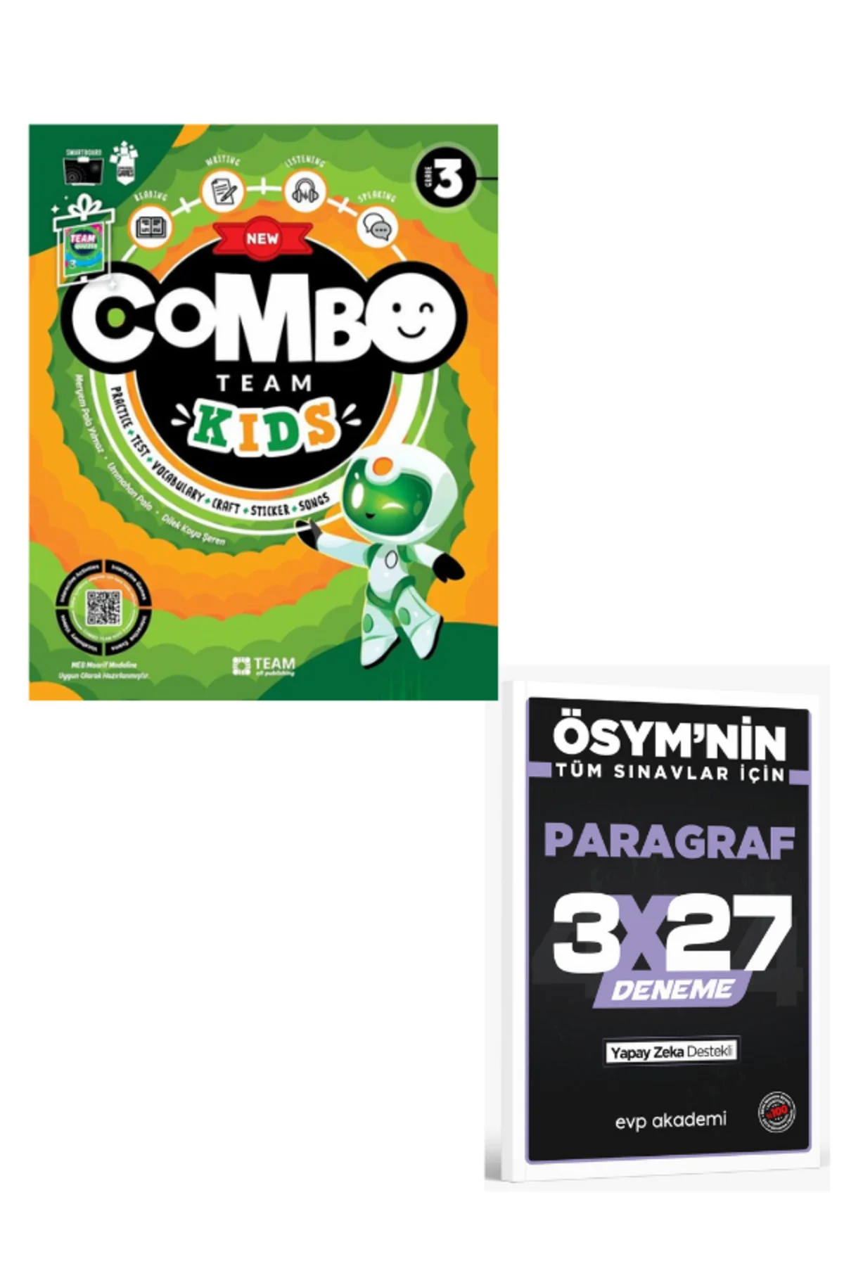 TeamMate 2027 Combo TEAM Kids 3 (+Quizzes)+EVP Akademi Paragraf