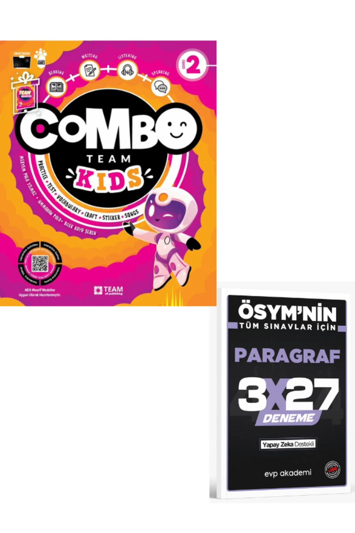 TeamMate 2027 Combo TEAM Kids 2 (+Quizzes)+ EVP Akademi Paragraf