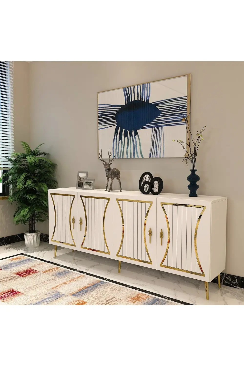 TEANCT (KB150) KONSOL BEYAZ-ALTIN