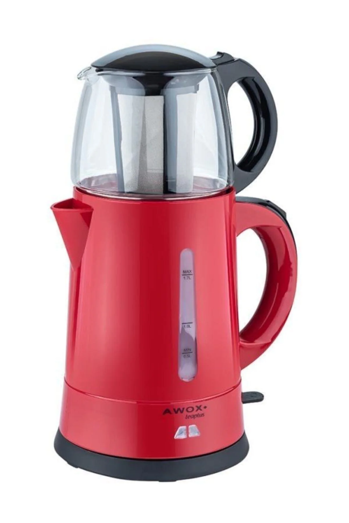 Teaplus Kırmızı Elektrikli Cam Demlikli Çaycı Çay Çakinesi Fiyatı, Yorumları ve Özellikleri