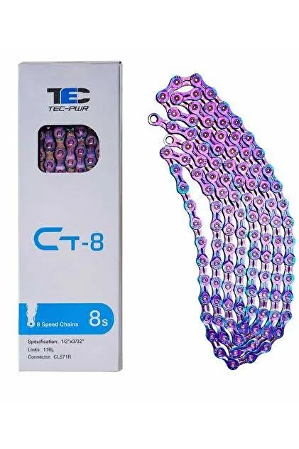 Tec KMC Zincir CT-8 6/7/8 Vites Rainbow 116 Bakla Fiyatı, Yorumları ve Özellikleri