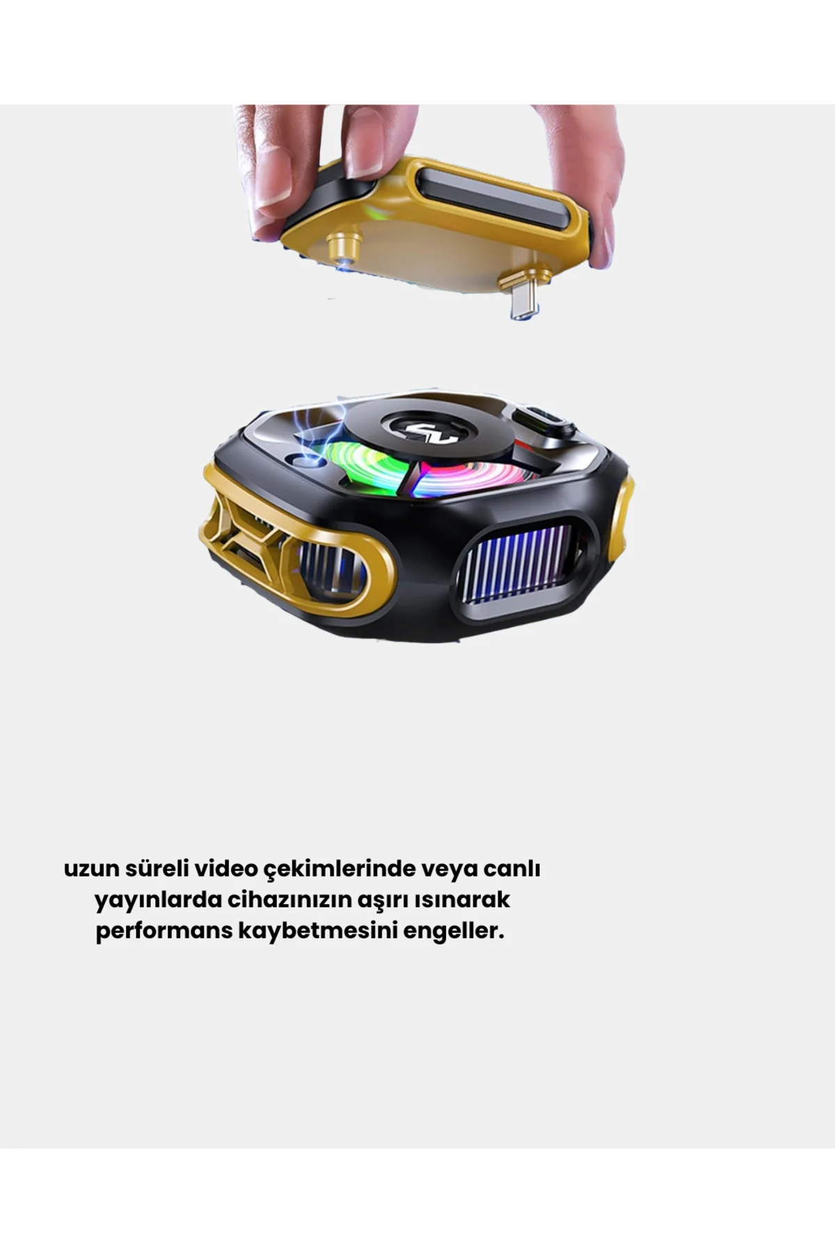 TEC Teknolojili Telefon Soğutucu Yüksek Verimli ve Oyun Odaklı
