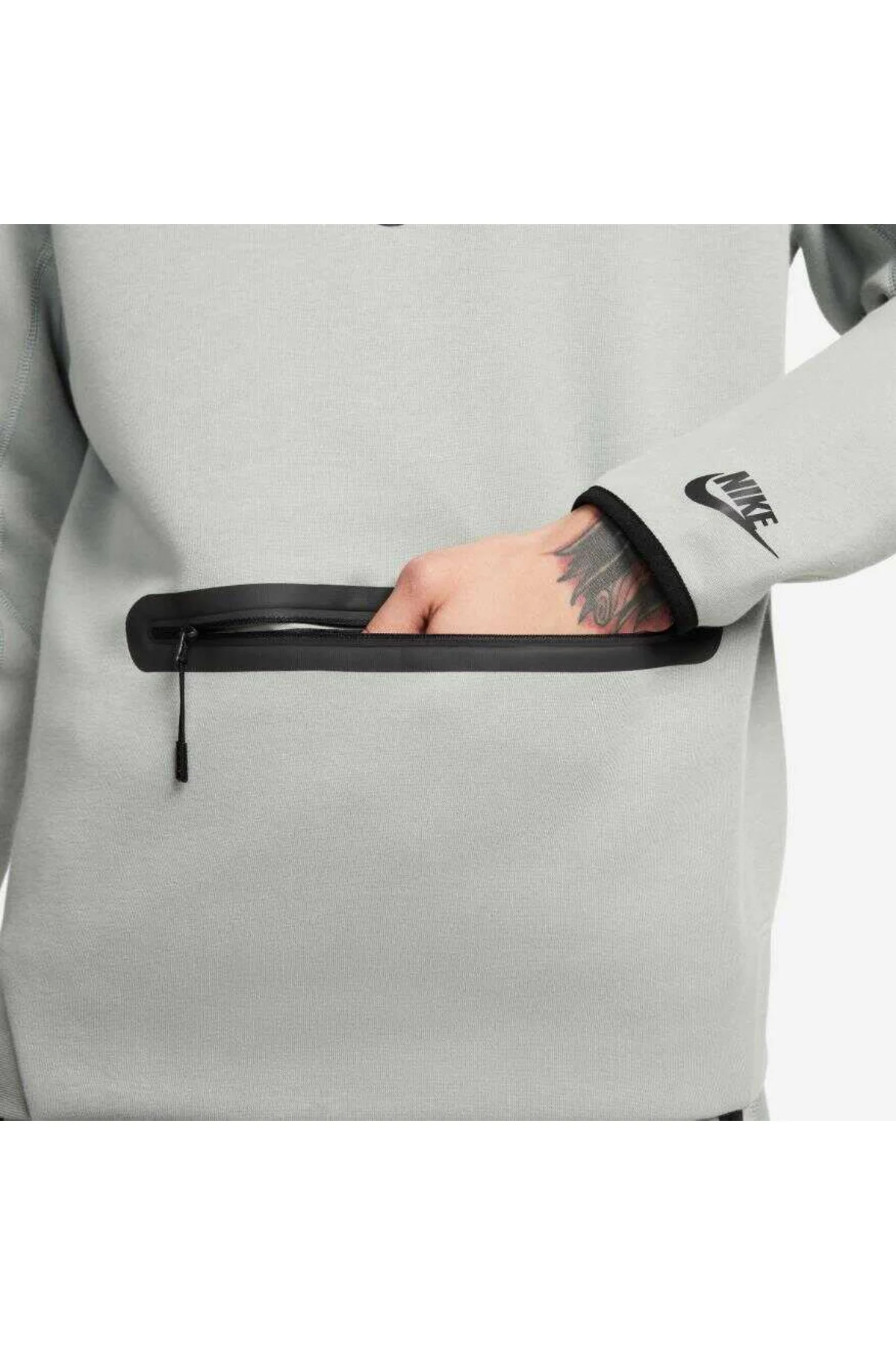Tech Fleece Half Zip Top Erkek Sweatshirt FB7998-010