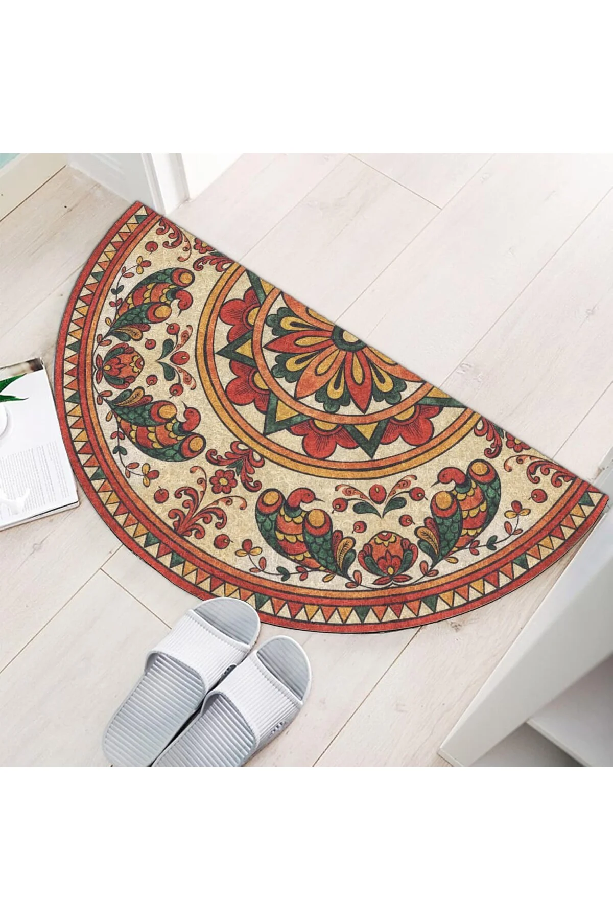 TechbutiQ Dekoratif Kapı önü Paspas, Dış Mekan/Ev İçi/Banyo/Mutfa TechbutiQ Dekoratif Kapı önü Paspas, Dış Mekan/Ev İçi/Banyo/Mutfa