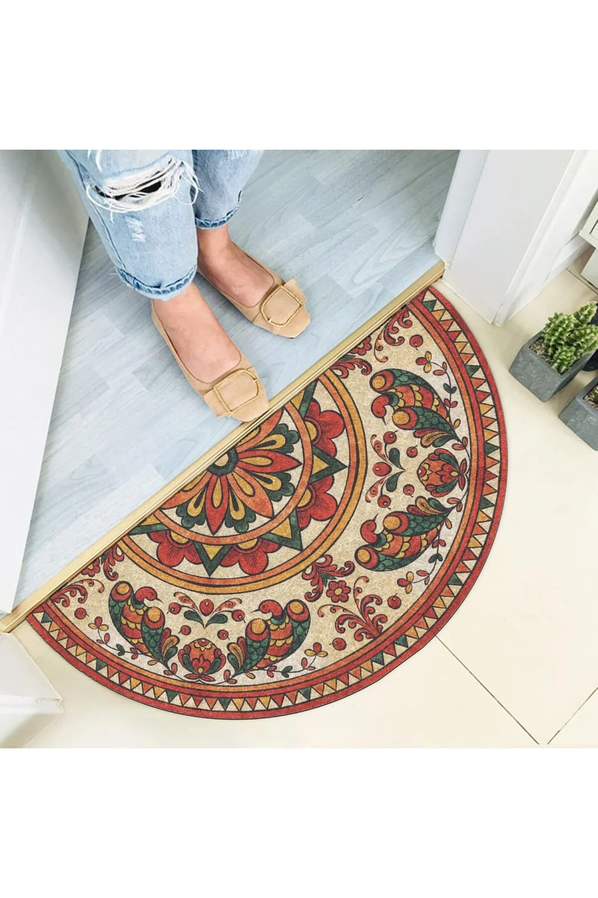 TechbutiQ Dekoratif Kapı önü Paspas, Dış Mekan/Ev İçi/Banyo/Mutfa TechbutiQ Dekoratif Kapı önü Paspas, Dış Mekan/Ev İçi/Banyo/Mutfa