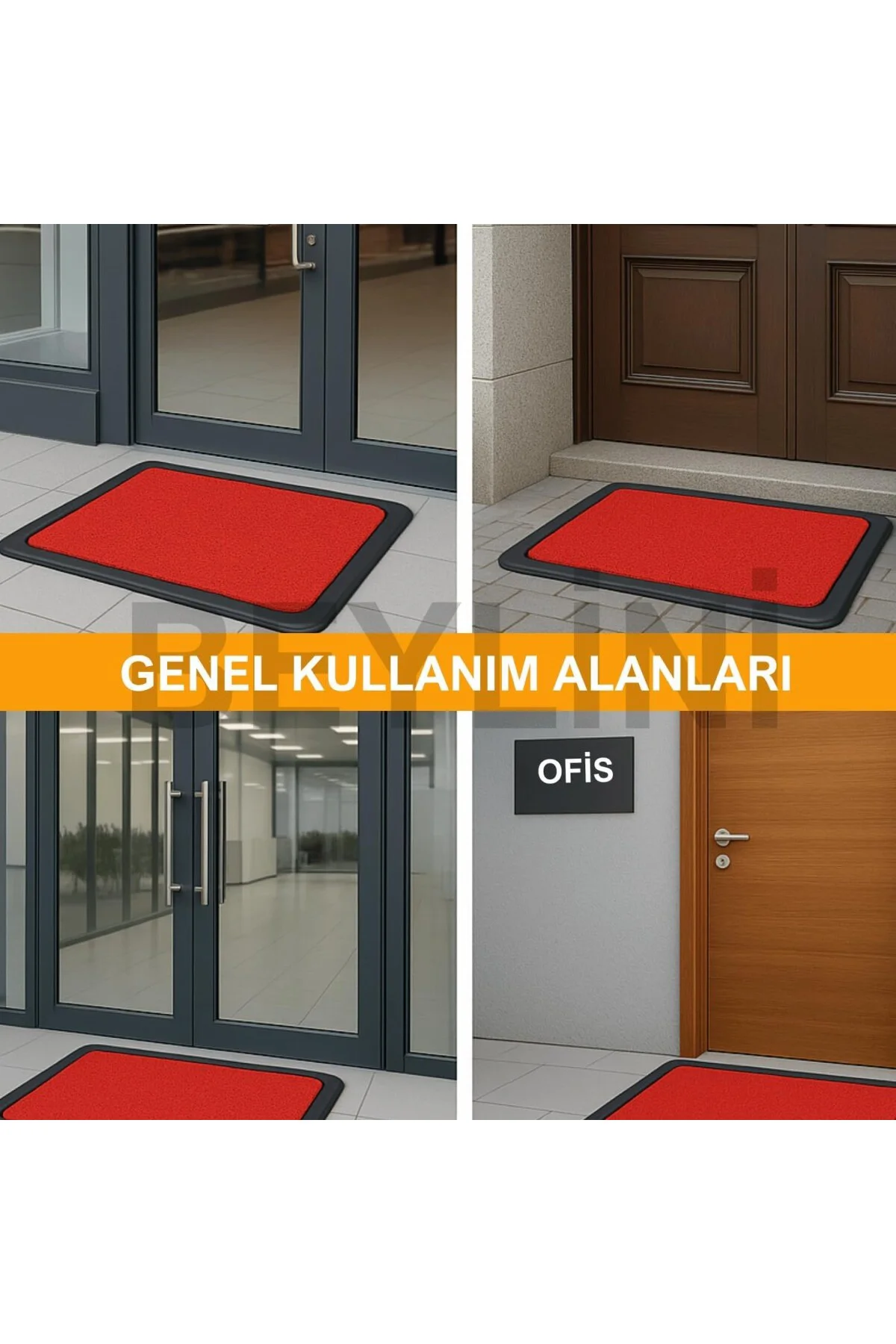 TechbutiQ Dezenfektan Hijyen Paspası Dış Kapı Ev Ofis Apartman Gi