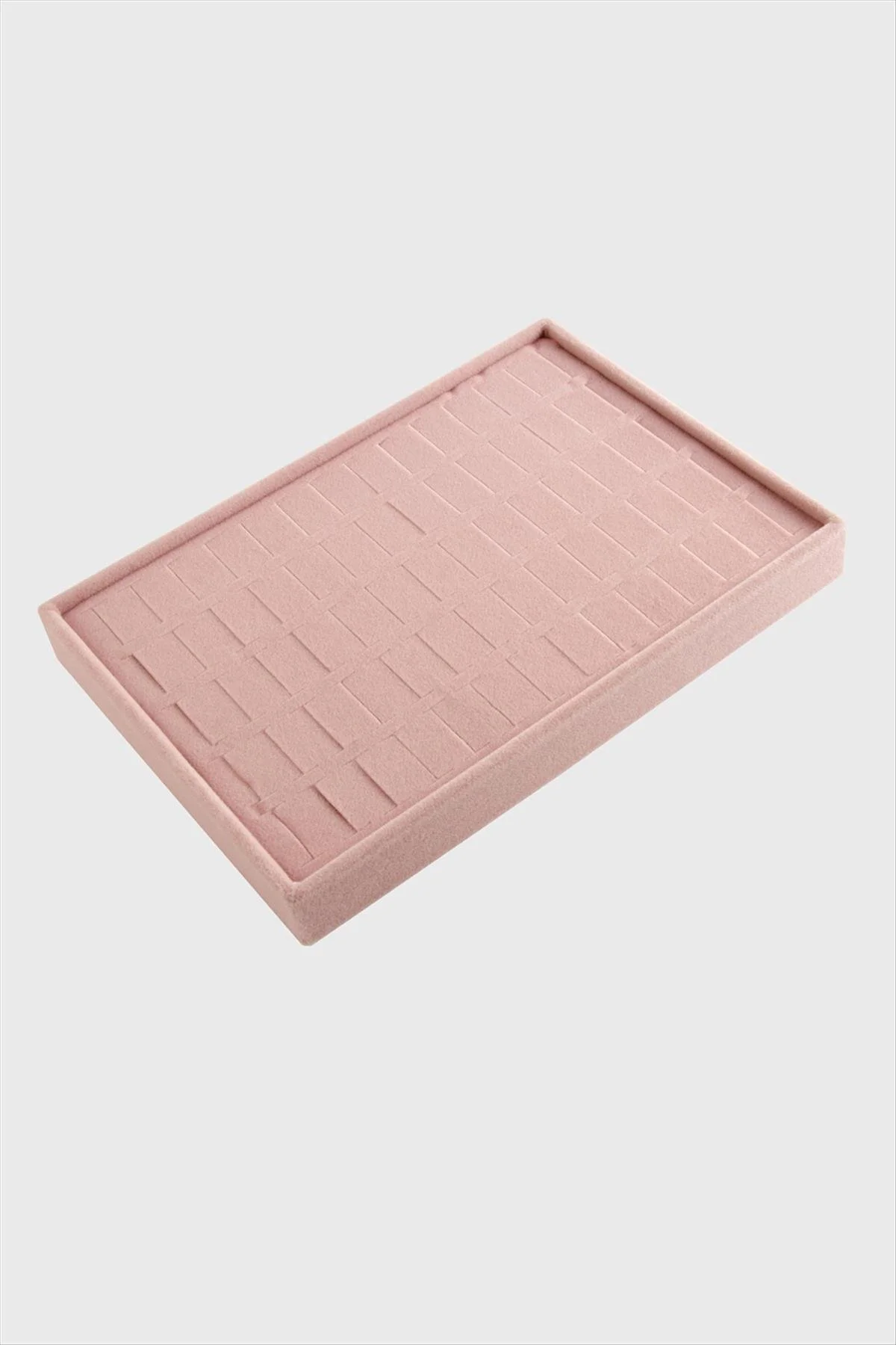 TECHMRT Dikey Anfora Kumaş Batırmalı (211207) Yüzük Tablası-Pembe TECHMRT Dikey Anfora Kumaş Batırmalı (211207) Yüzük Tablası-Pembe