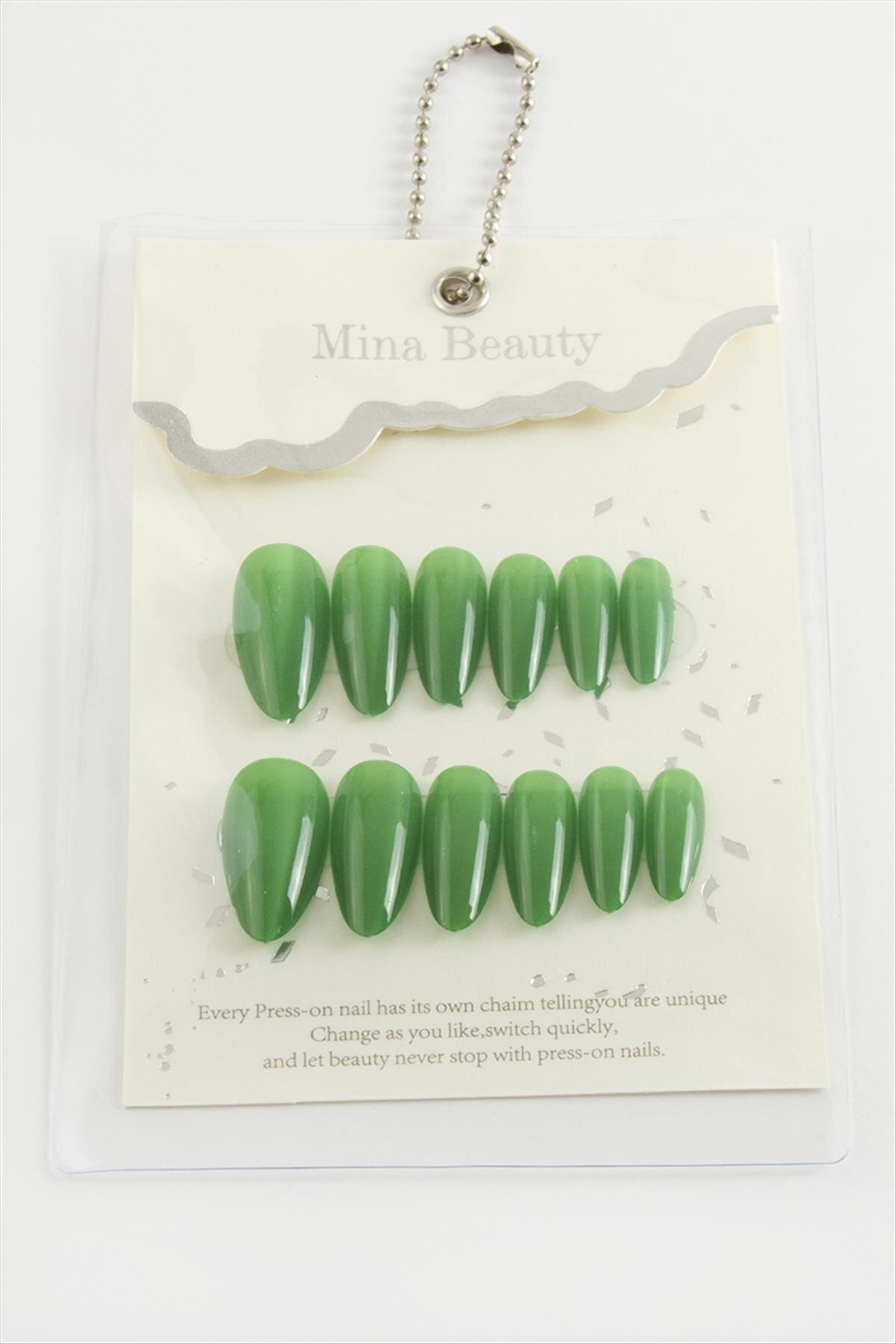 TECHMRT Mina Beauty Kedi Gözü Takma (234025) Tırnak-Açık Mavi