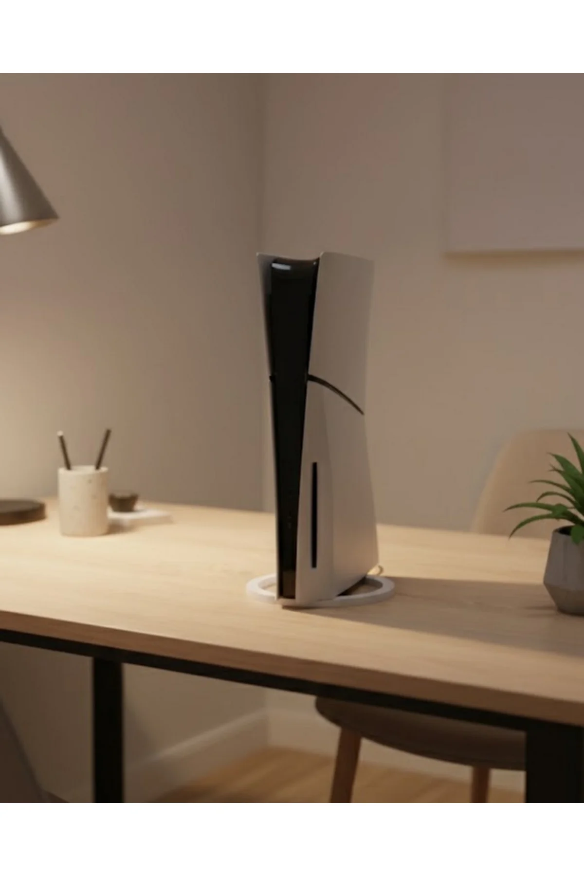 TECHMRT Oyun Konsolu Tutucu Şık ve Minimal Masa (180101) Üstü Sta