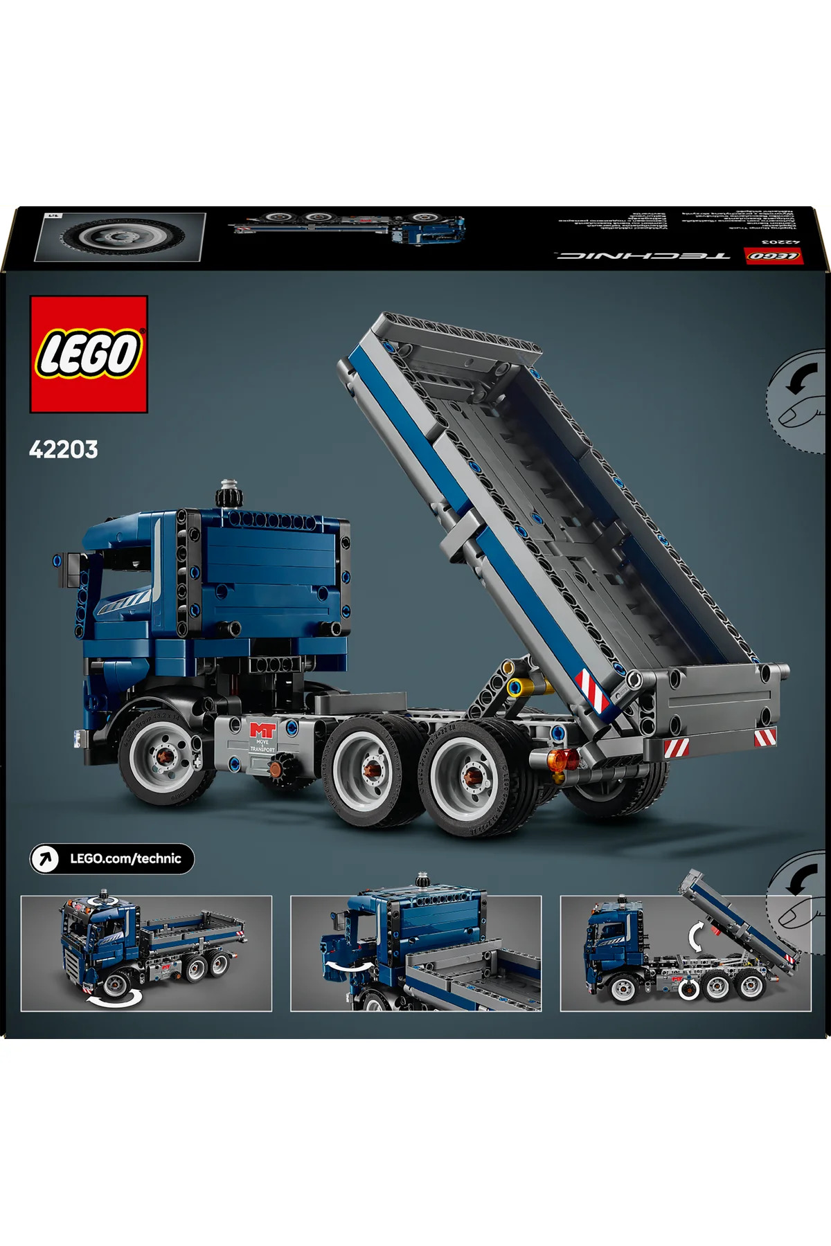 Lego ® Technic Damperli Kamyon 42203 - 9+ İnşaat Seven Çocuklar İçin Y