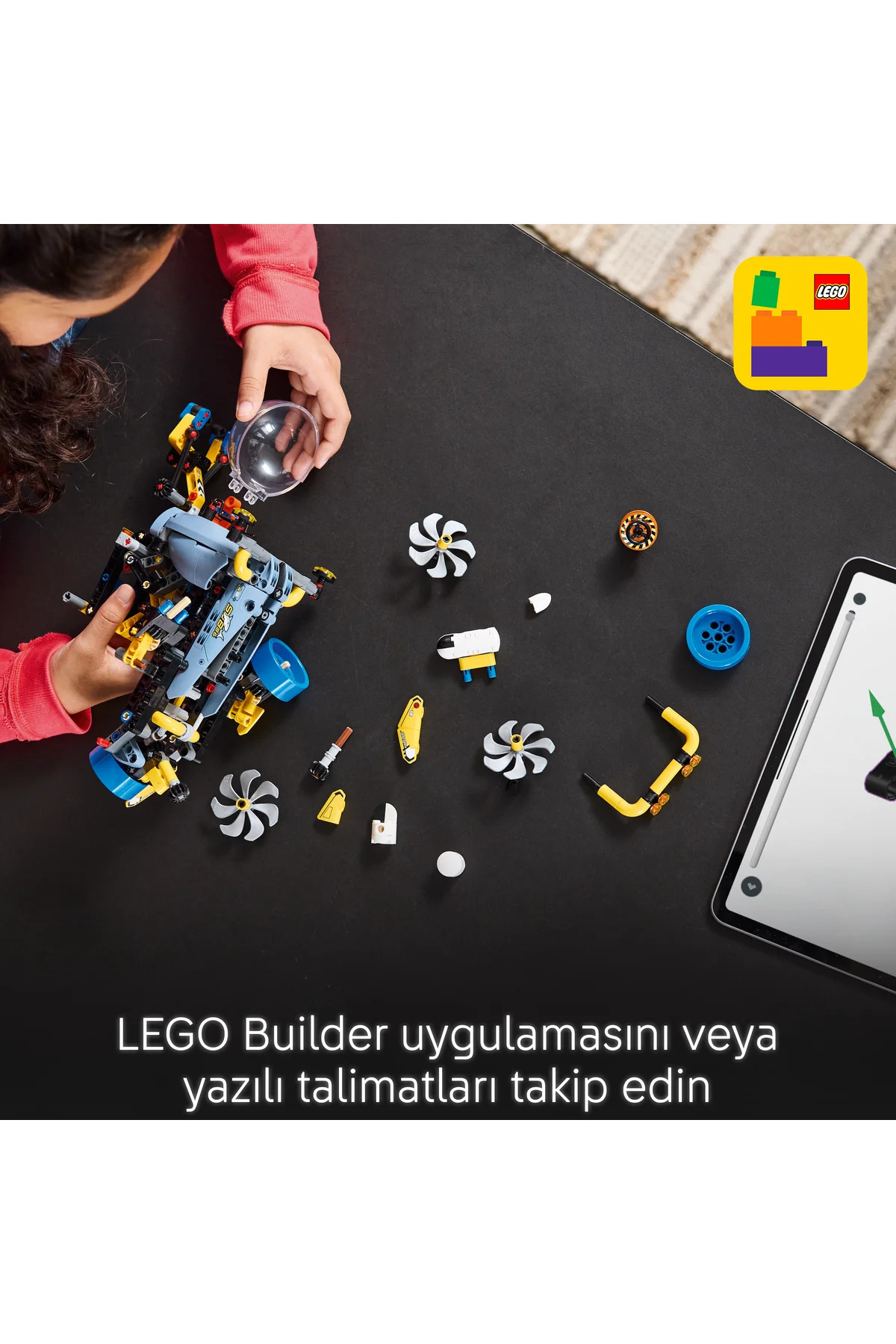 Lego ® Technic Derin Deniz Araştırma Denizaltısı 42201 - 9+ Çocuklar İ