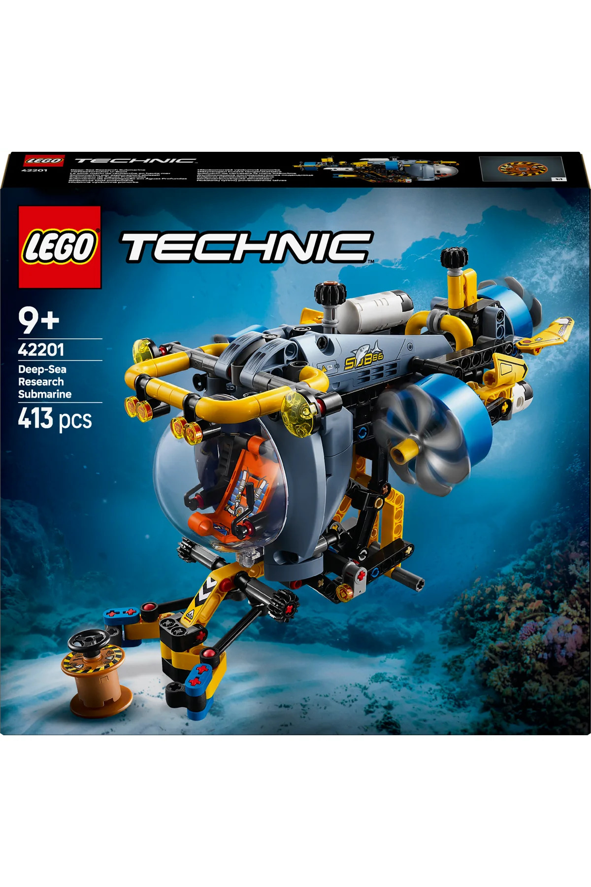 Lego ® Technic Derin Deniz Araştırma Denizaltısı 42201 - 9+ Çocuklar İ