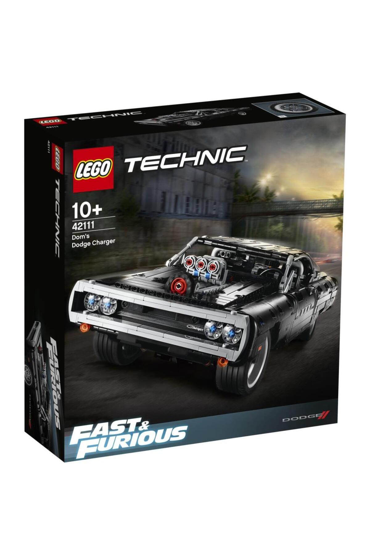 Technic Dom'un Dodge Charger'ı 42111 - Yetişkinler için Koleksiyo