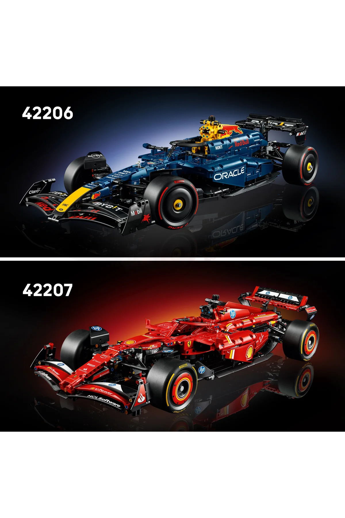 Lego ® Technic Ferrari Sf-24 F1 Araba 42207 - Yetişkinler İçin Koleksi