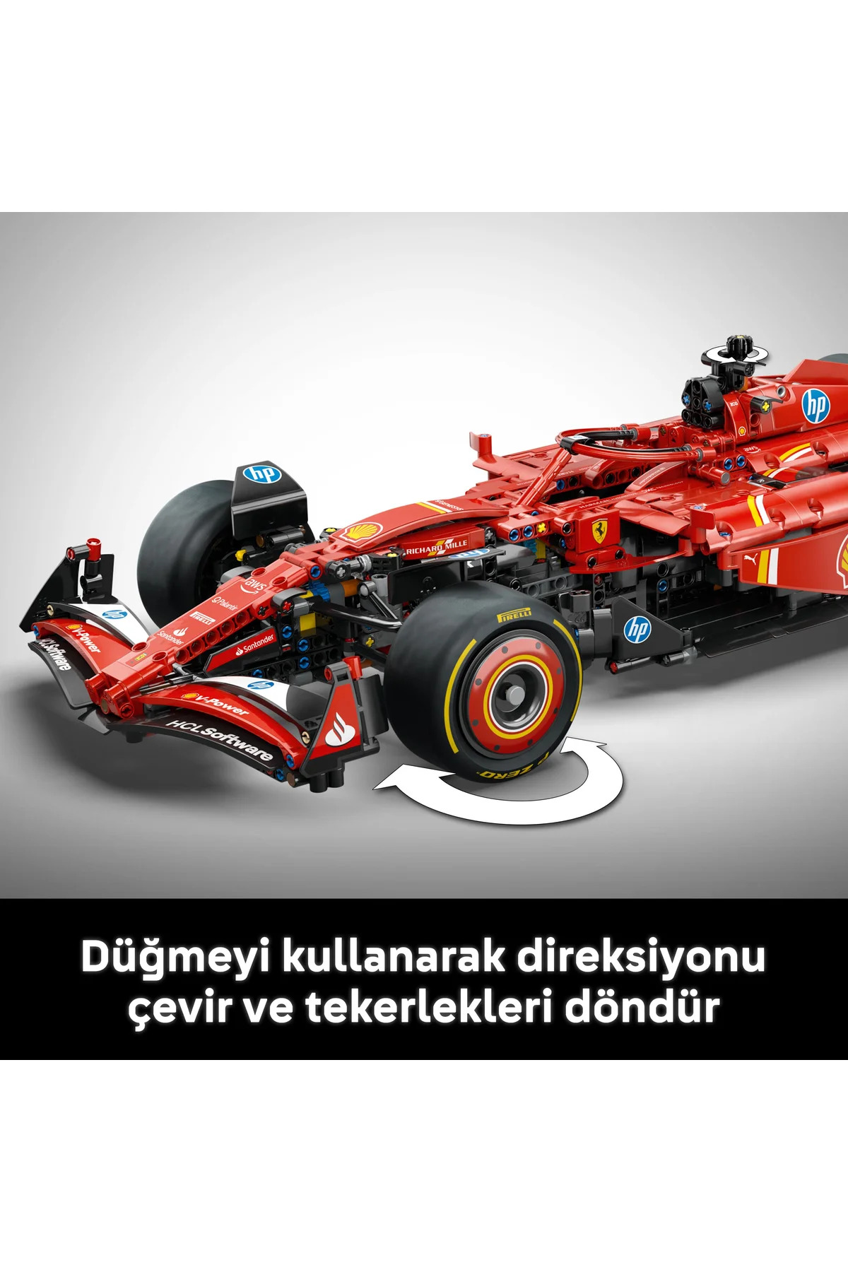 Lego ® Technic Ferrari Sf-24 F1 Araba 42207 - Yetişkinler İçin Koleksi