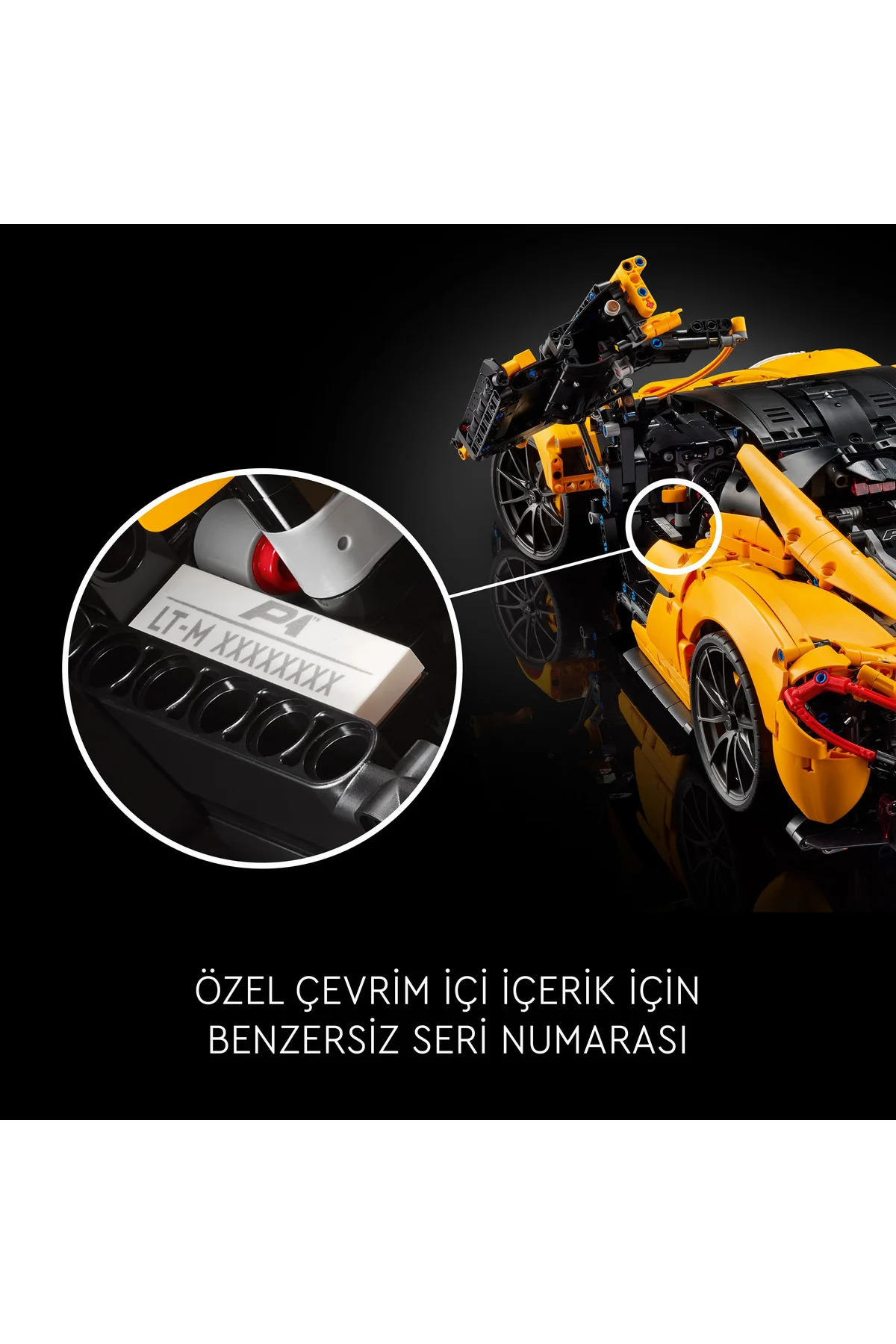 Lego ® Technic Mclaren P1™ 42172 -Yetişkinler İçin Sergilenebilir Arab