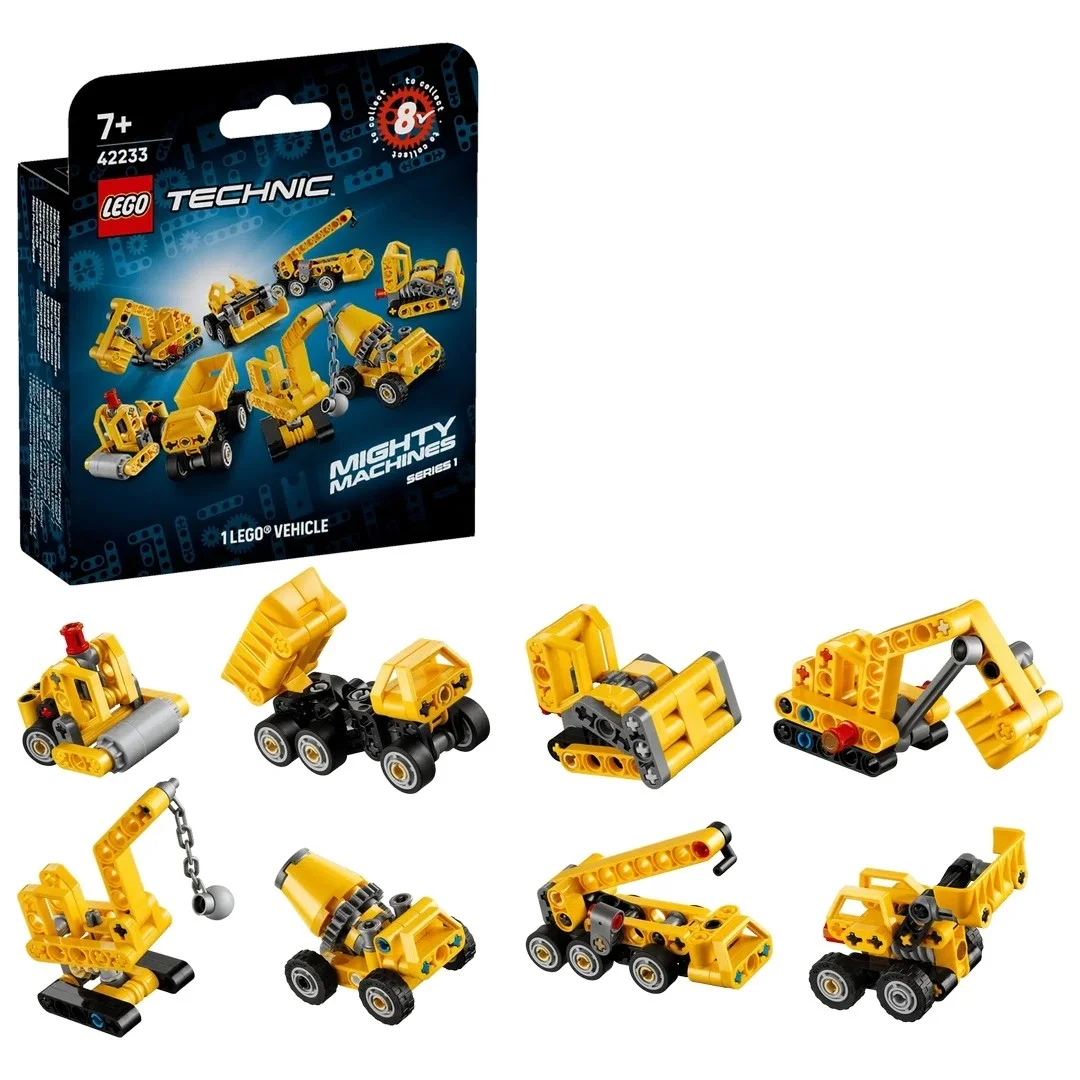 Technic Mighty Machines Güçlü Makineler Seri 1 Sürpriz İnşaat Aracı Technic Mighty Machines Güçlü Makineler Seri 1 Sürpriz İnşaat Aracı