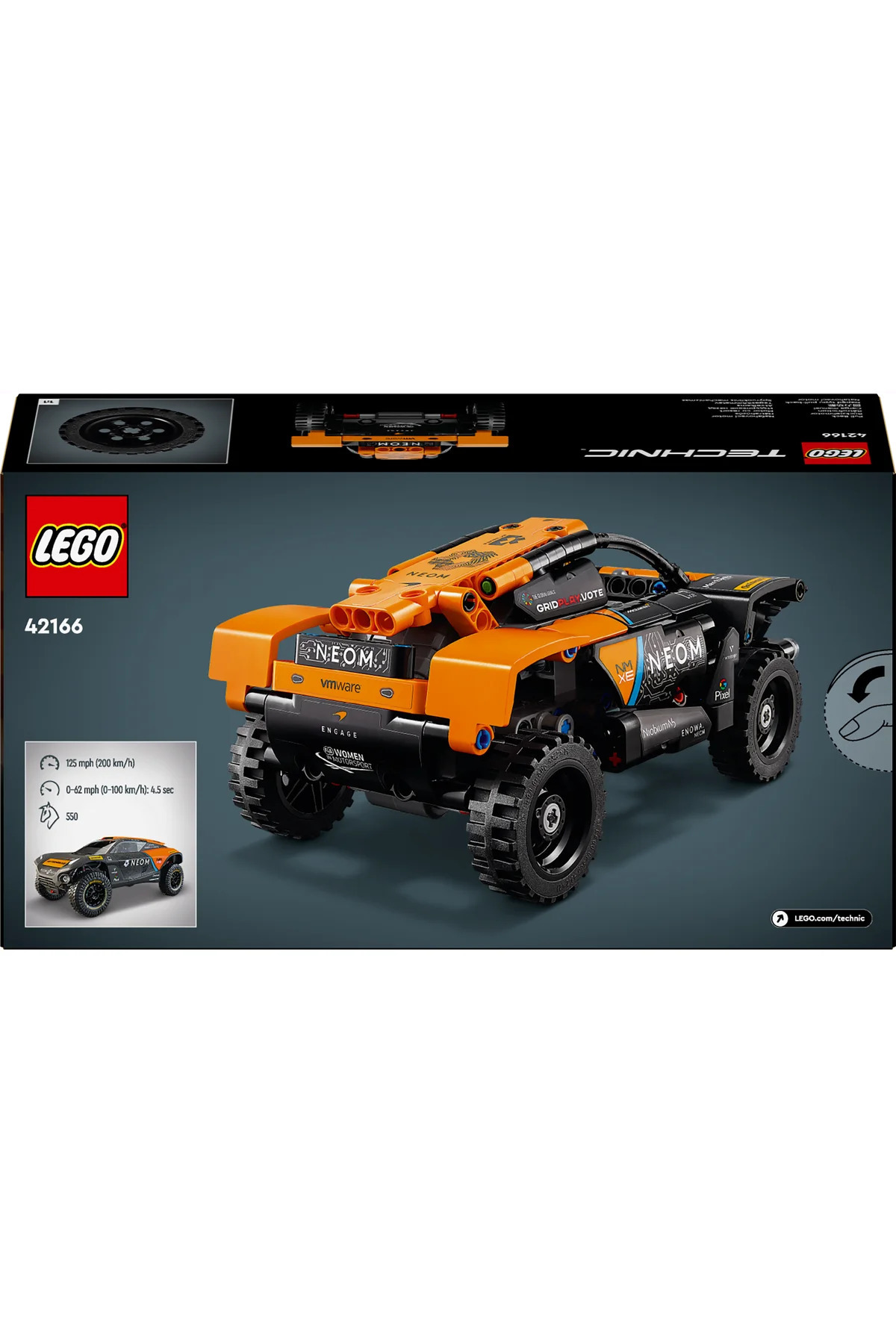 Lego ® Technic Neom Mclaren Extreme E Race Car 42166 - 7+ Çocuklar İçi