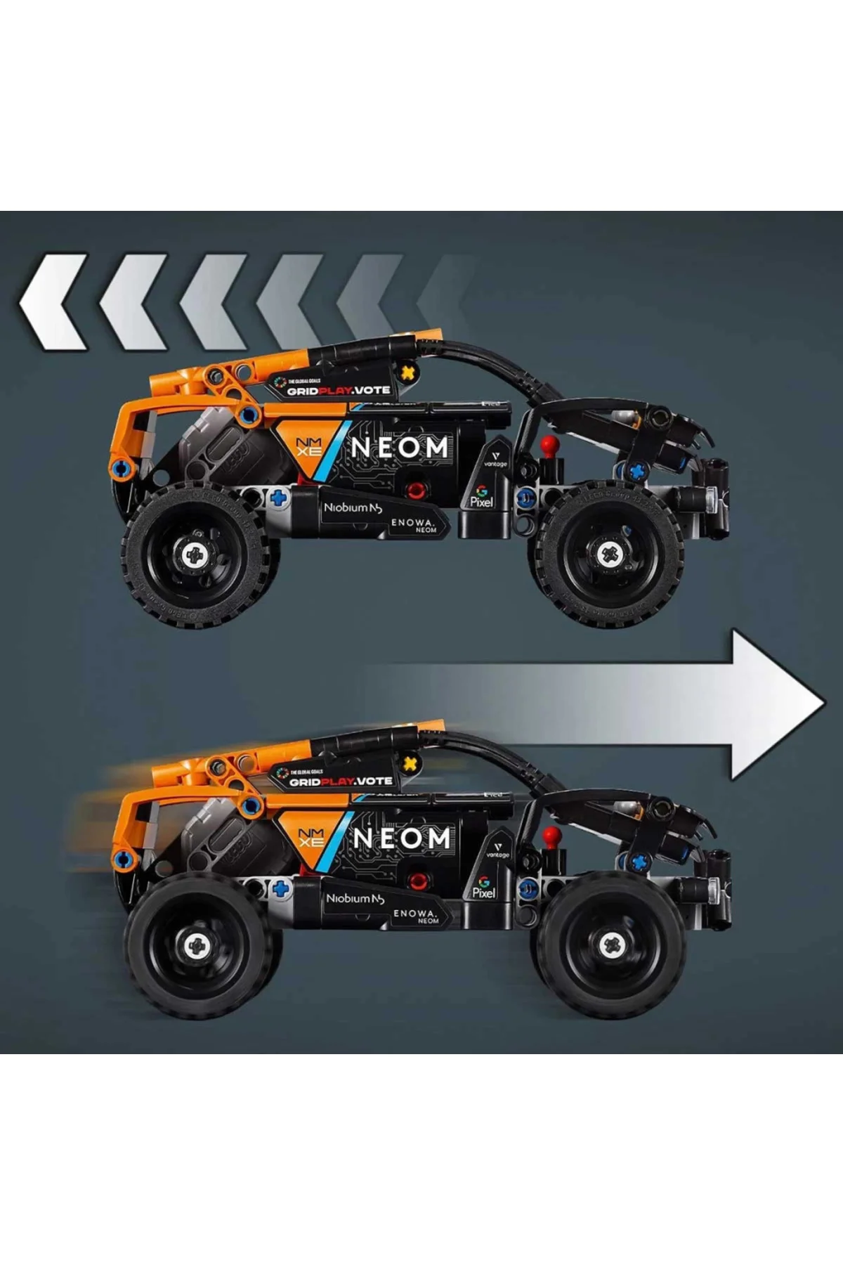 Technic NEOM McLaren Extreme E Race Car 42166