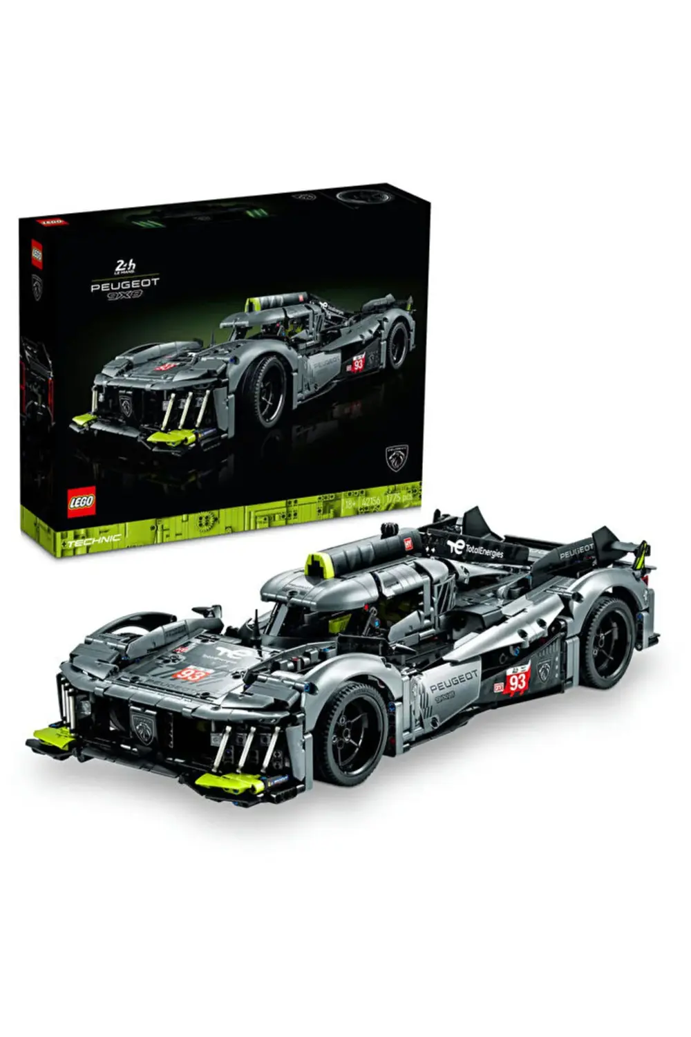 Technic PEUGEOT 9x8 24H Le Mans Hybrid Hypercar 42156