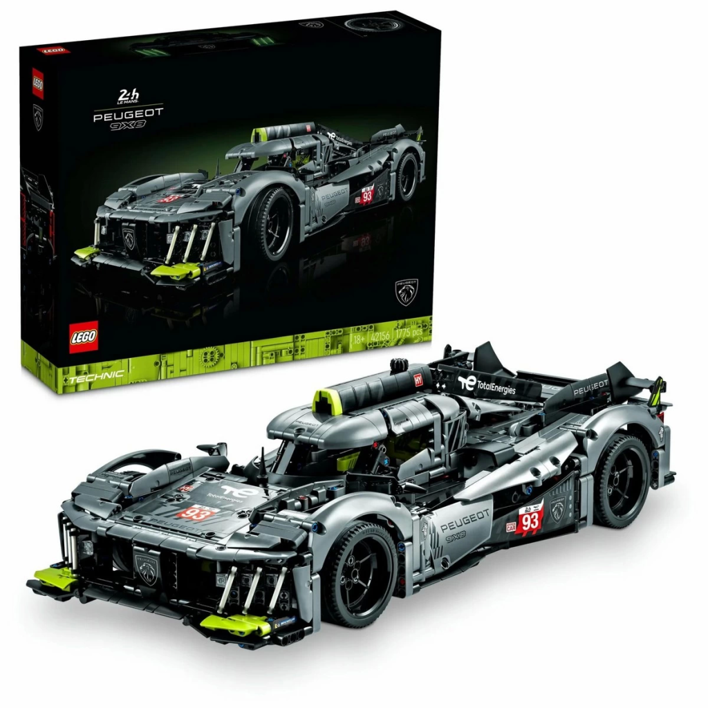 Technic PEUGEOT 9X8 24H Le Mans Hybrid Hypercar 42156 Technic PEUGEOT 9X8 24H Le Mans Hybrid Hypercar 42156