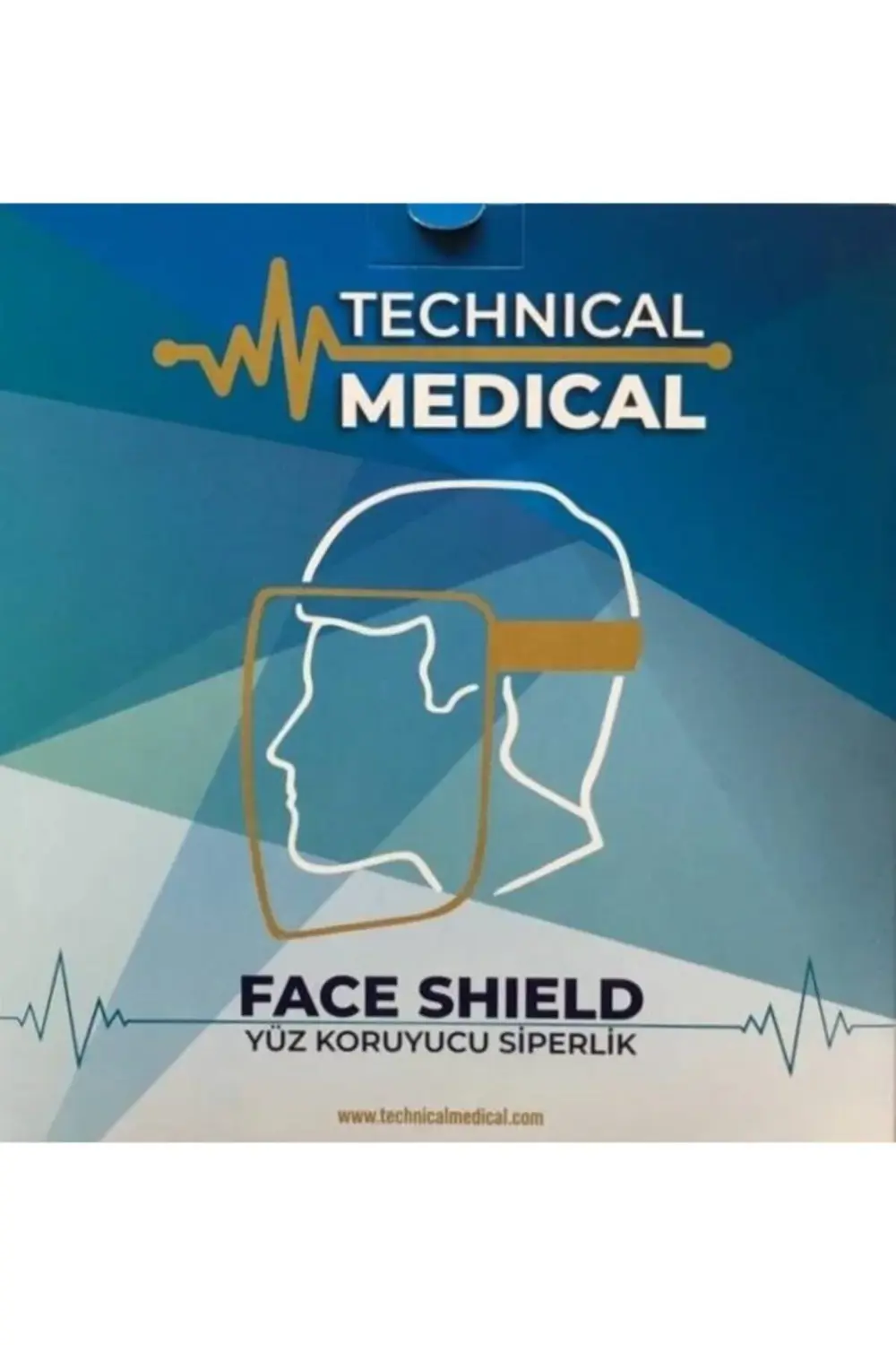 Technical Medical Yüz Koruyucu Şeffaf Siperlik