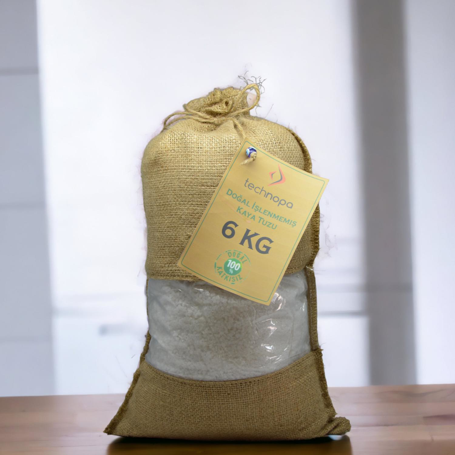 Technopa Doğal İşlenmemiş Tane Kristal Kaya Tuzu 6Kg Technopa Doğal İşlenmemiş Tane Kristal Kaya Tuzu 6Kg