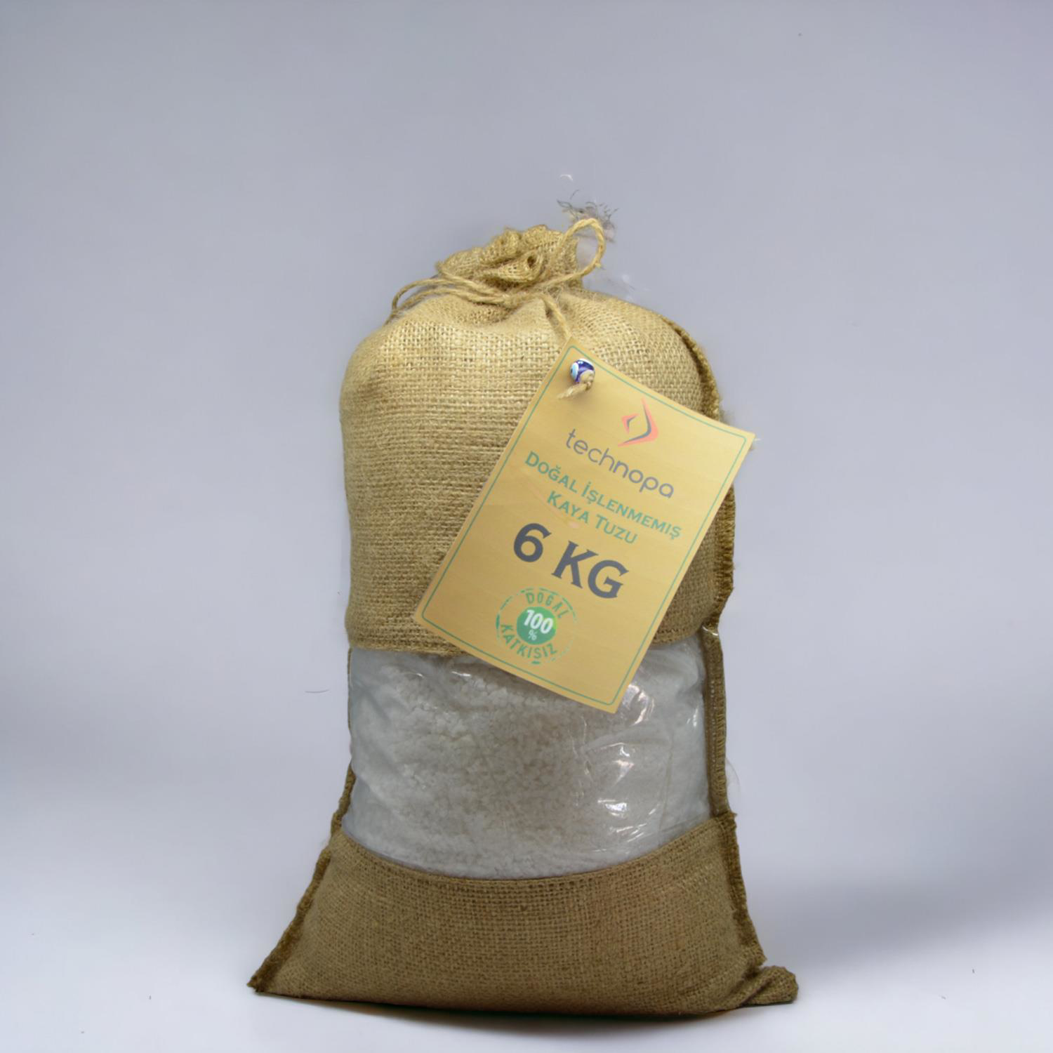 Technopa Doğal İşlenmemiş Tane Kristal Kaya Tuzu 6Kg Technopa Doğal İşlenmemiş Tane Kristal Kaya Tuzu 6Kg