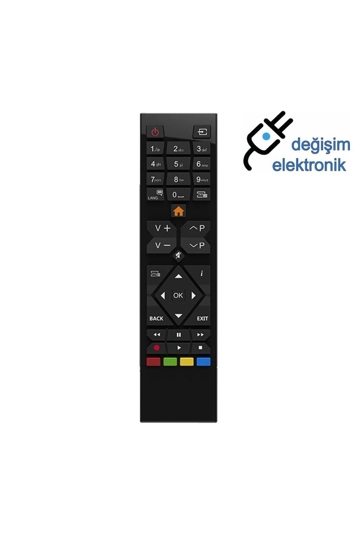 Techwood 24h01 24'' Led Tv Kumandası Techwood 24h01 24'' Led Tv Kumandası