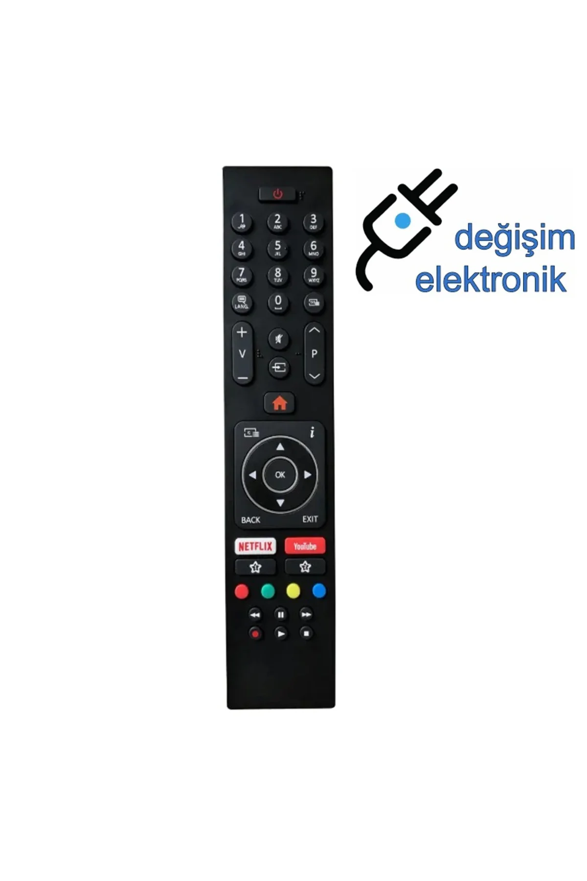 Techwood Le40s278f Uyumlu Led Tv Kumandası Techwood Le40s278f Uyumlu Led Tv Kumandası
